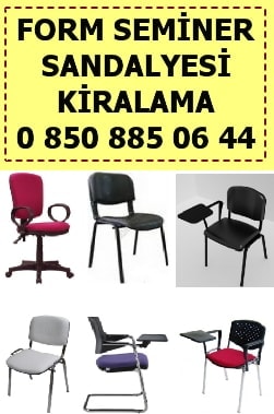 İzmir form seminer sandalyesi kiralama