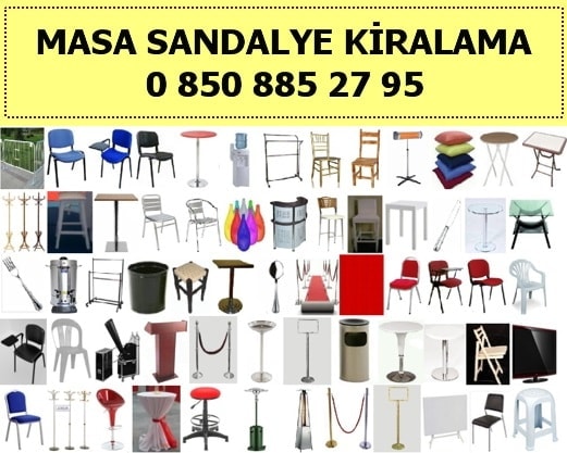 zmir Masa Sandalye kiralama