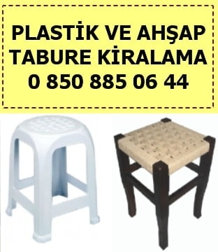 İzmir plastik ahşap tabure kiralama