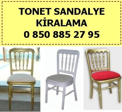 Mula Tonet sandalye kiralama